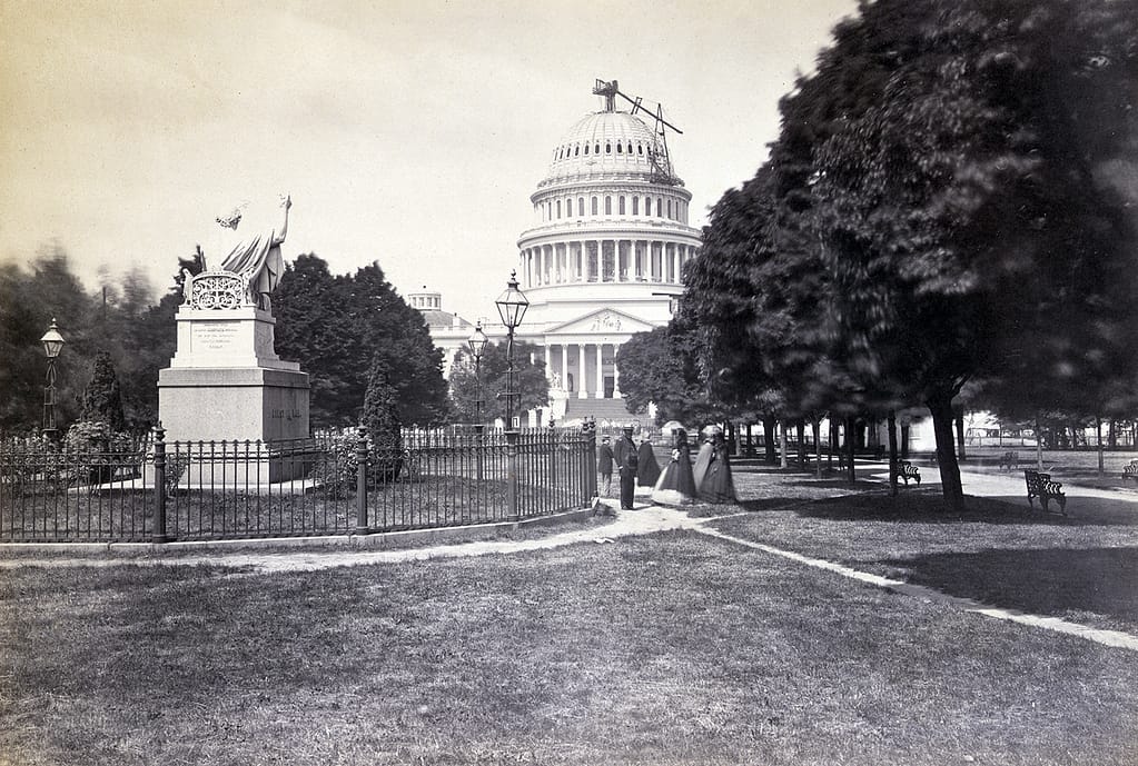 Washington, D. C., photograph taken July 11, 1863.